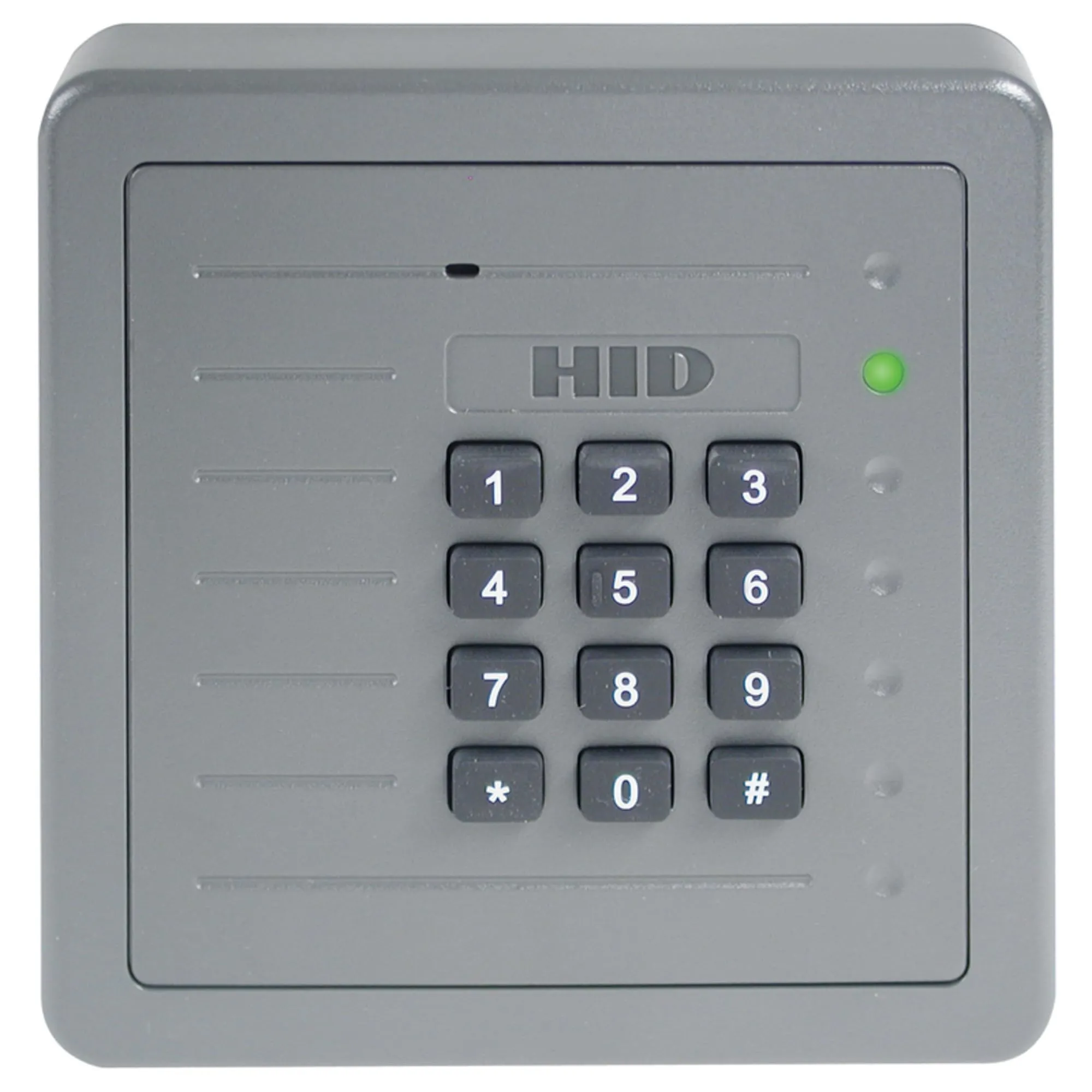 HID 5355AGK00 — HID, PACS, READERS, PROXPRO WIEGAND, GRAY, KEYPAD, LEAD FREE, 125KHZ, PROXPRO-KEYPAD