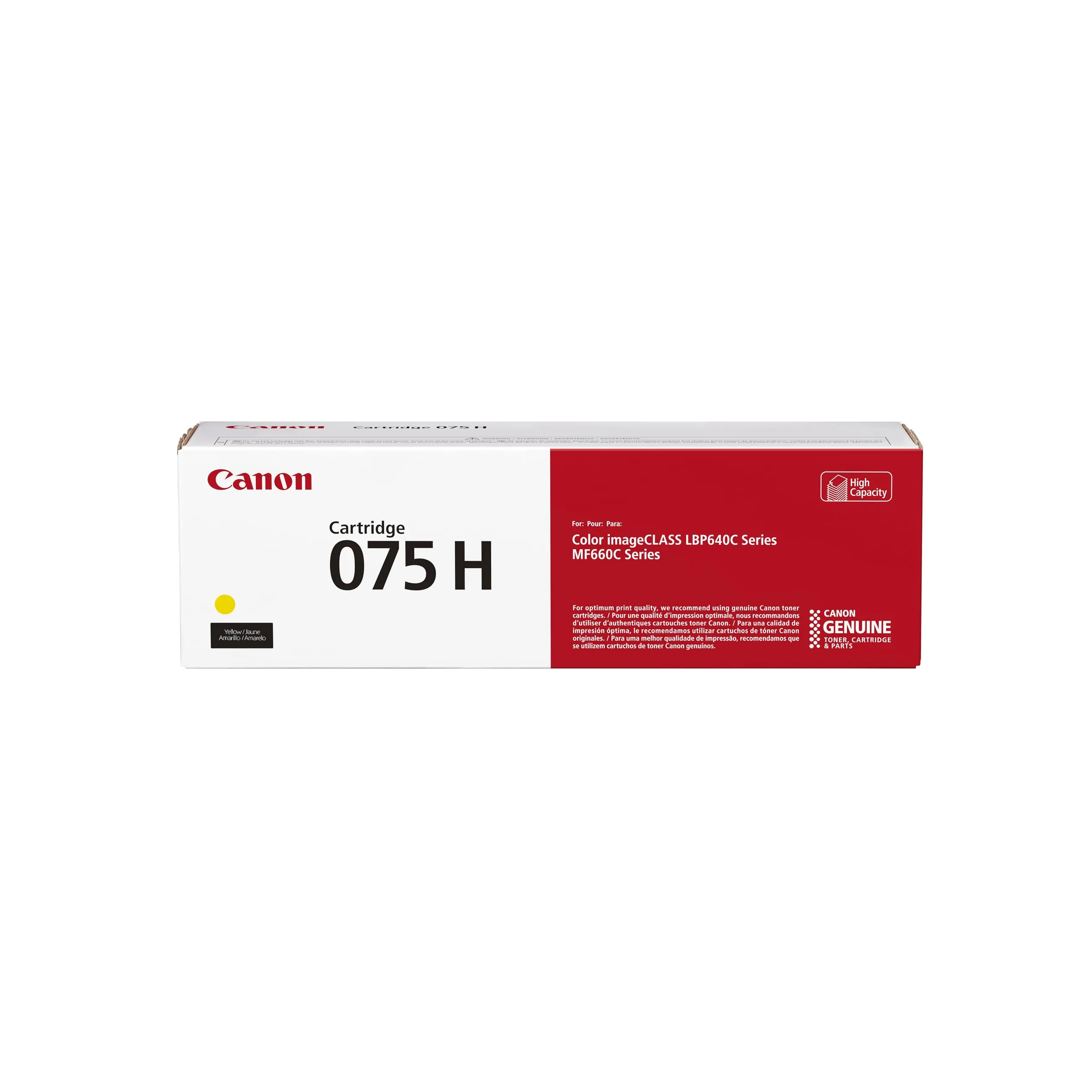CANON 6366C001 — TONER 075 H Y