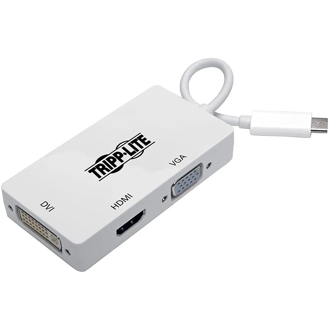 EATON TRIPP LITE SERIES PRO AV U444-06N-HDV4K — USB C TO HDMI/DVI/VGA ADAPTER