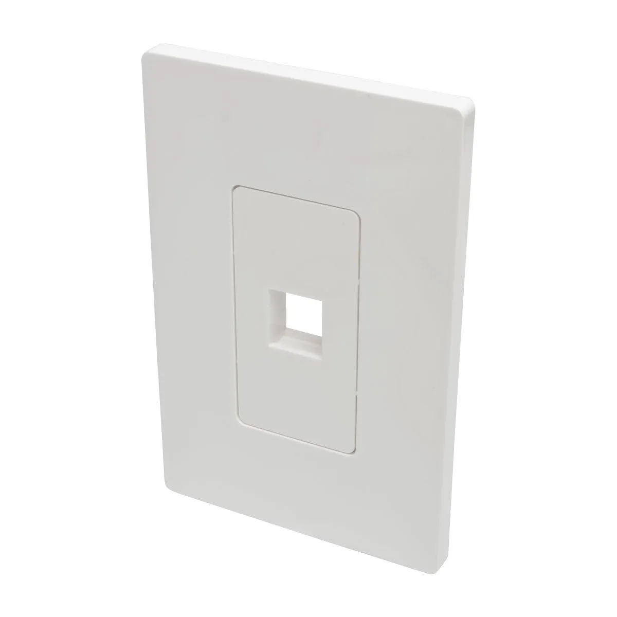 EATON TRIPP LITE SERIES CONNECTIVIT N080-101 — SINGLE-GANG 1-PORT WALL PLATE