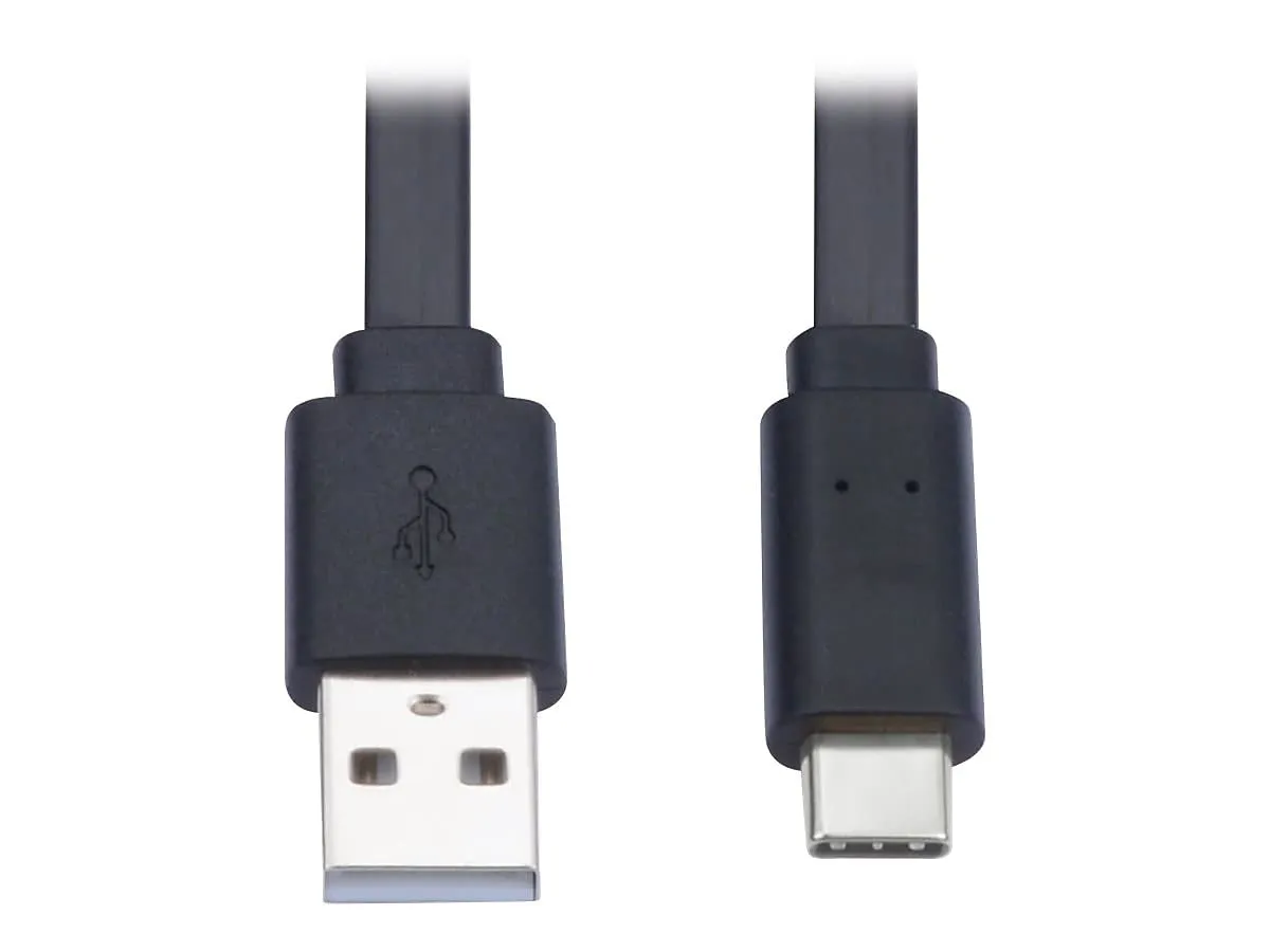 EATON TRIPP LITE SERIES CONNECTIVIT U038-006-FL — 6FT USB-A TO USB C CABLE FLAT