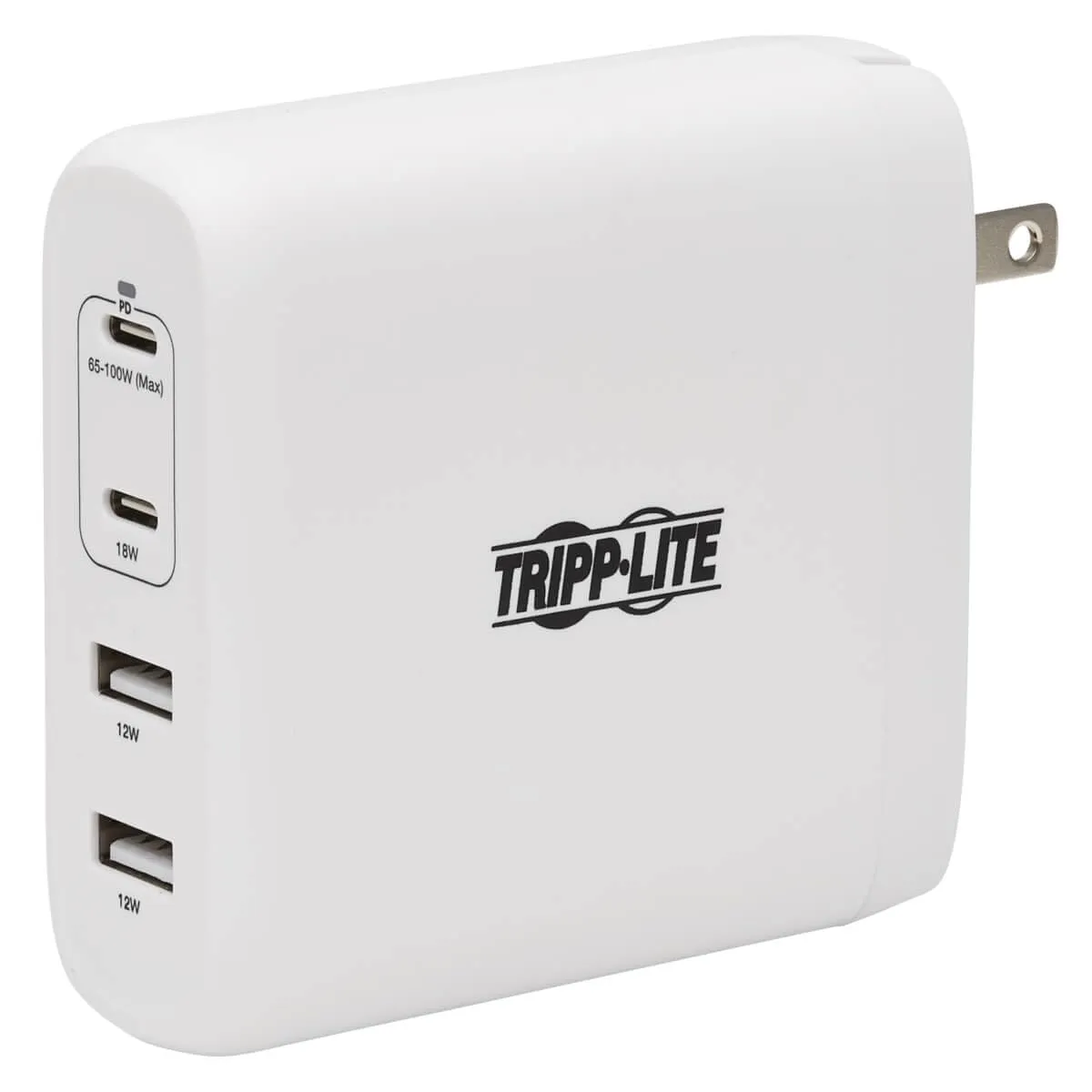 EATON TRIPP LITE SERIES CONNECTIVIT U280-W04-100C2G — USB C WALL CHARGER 4PORT 100W