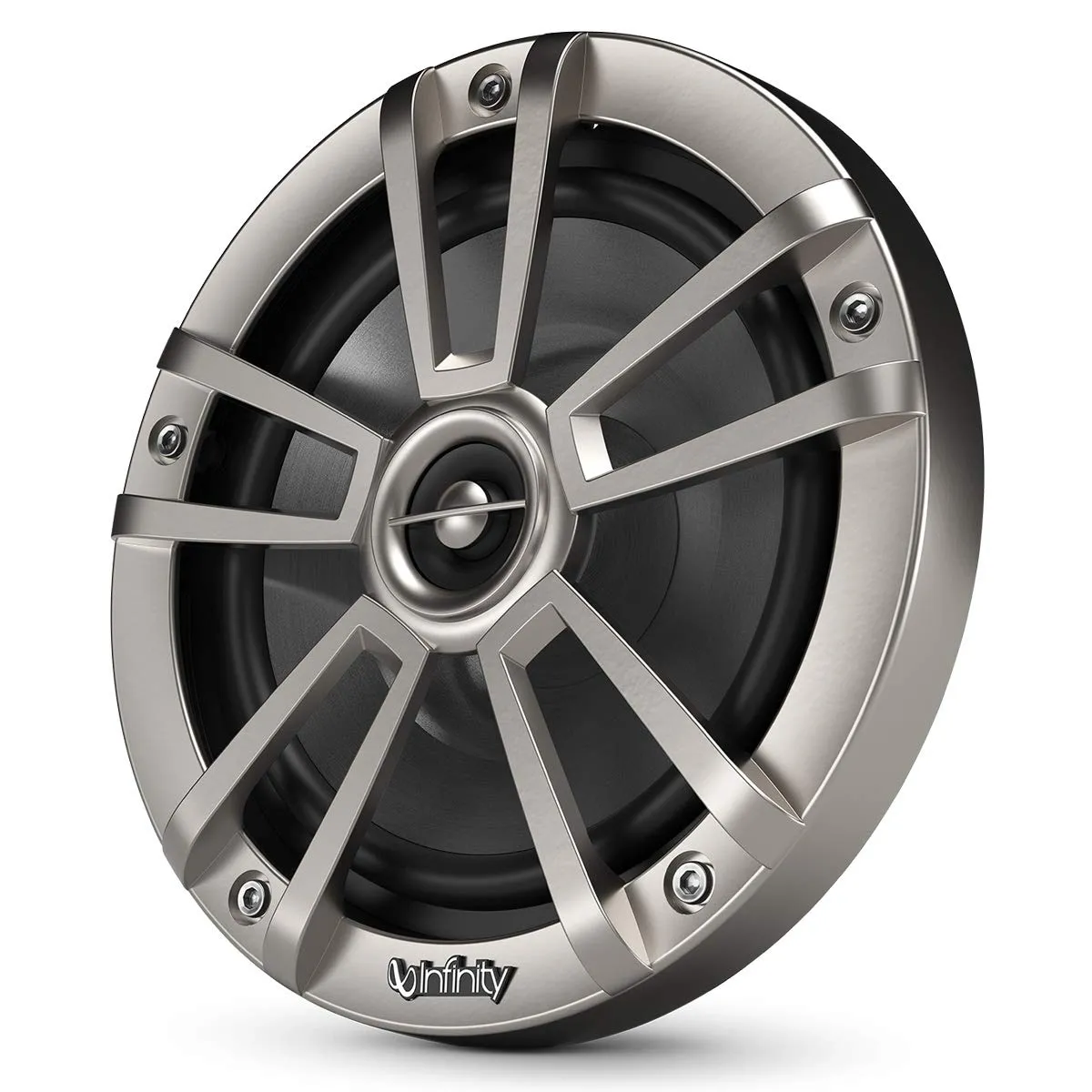 INFINITY INF622MLT — Infinity INF622MLT 6.5in RGB Coaxial Titanium Speakers