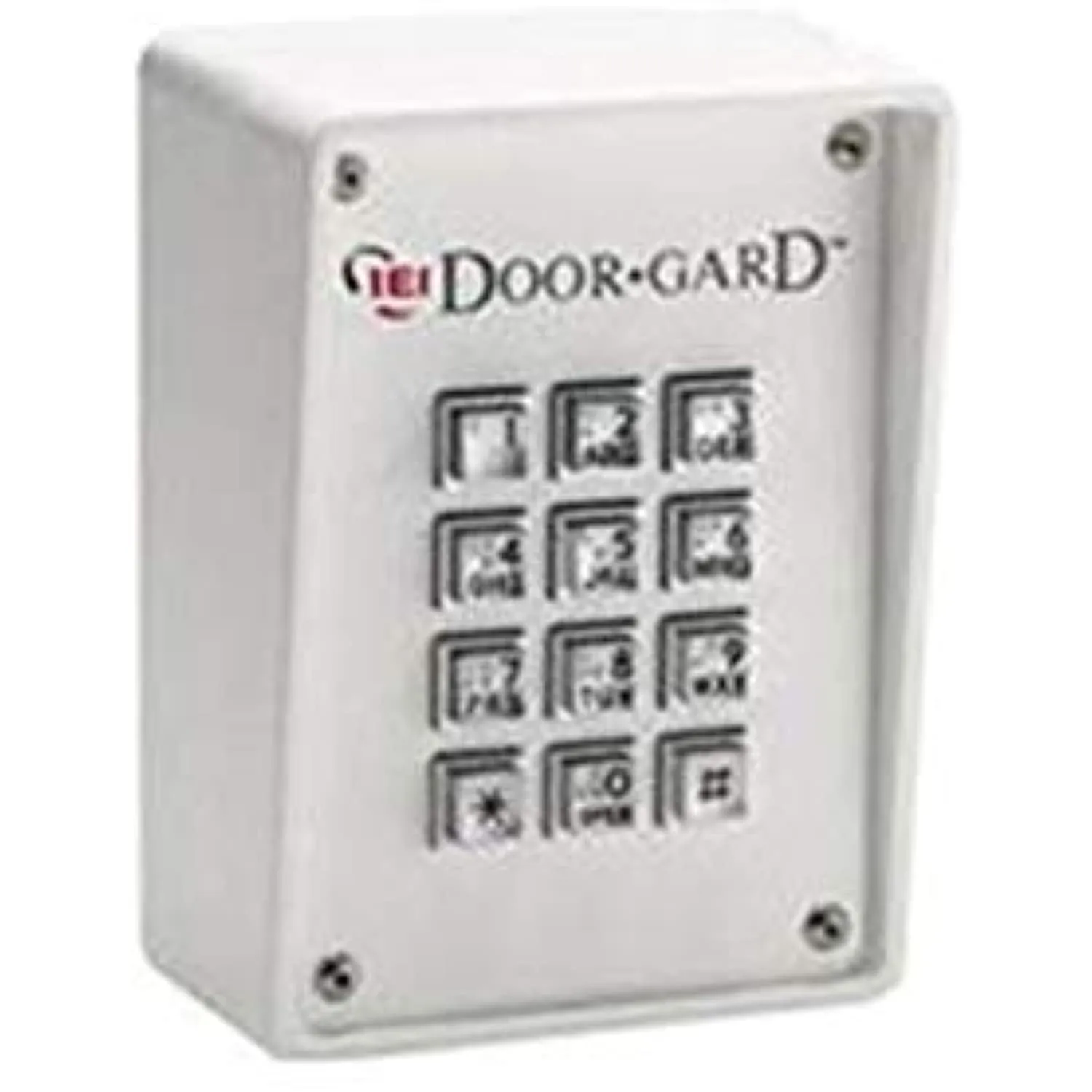 NORTEK SECURITY and CONTROL LLC 0-211466 — 212R WHITE RUGGEDIZED KEYPAD COM -CT