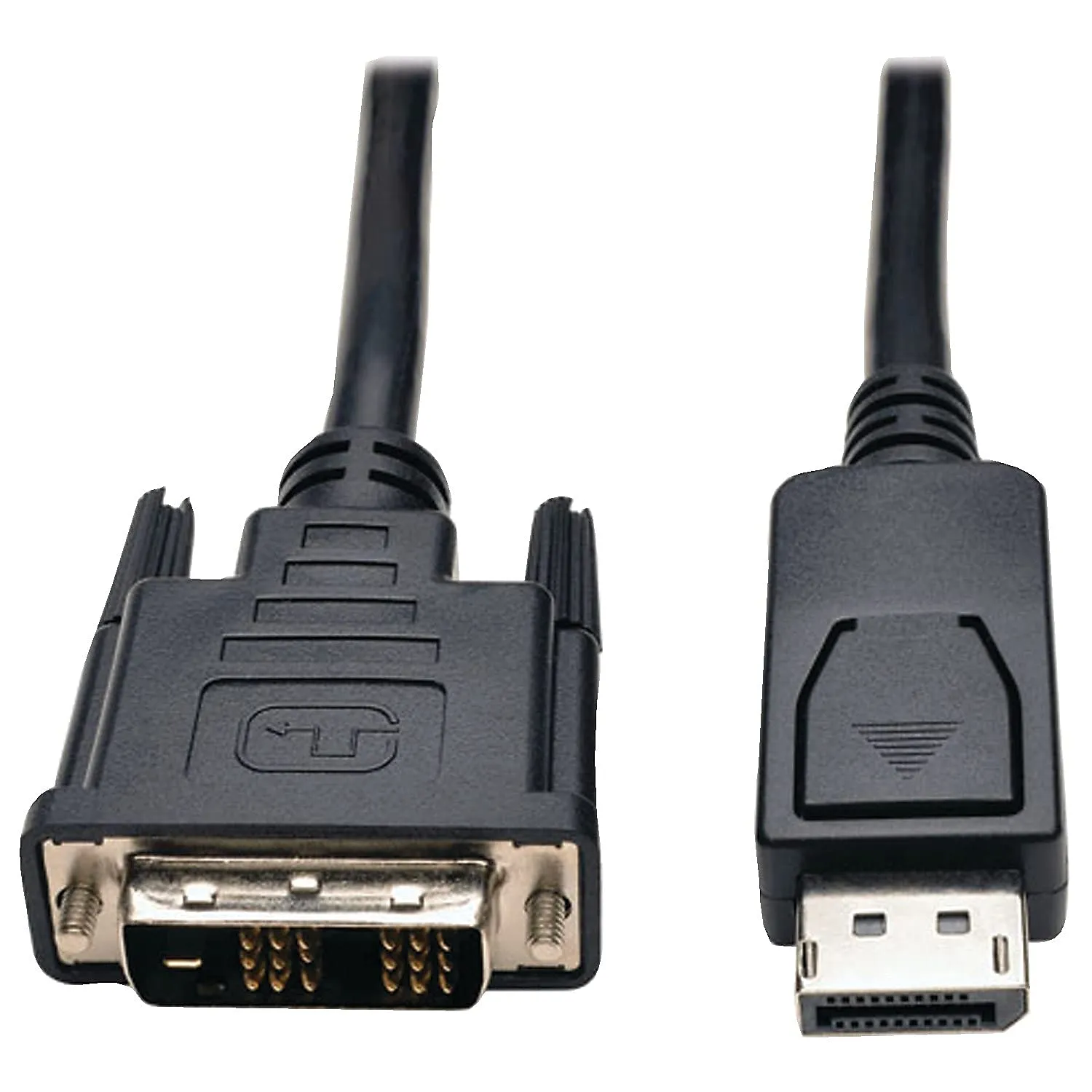 Eaton Tripplite P581-010 — Eaton Tripp Lite Series DisplayPort to DVI Adapter Cable (DP with Latches to DVI-D Single Link M/M), 10 ft. (3.1 m) | SKU TL-P581010