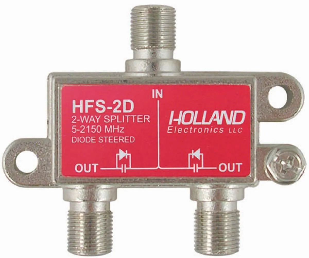 HOLLAND ELECTRONICS HFS-2D — 2 Way Splitter (52050 Mhz)