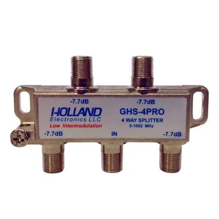 HOLLAND ELECTRONICS GHS-4PRO — 4 Way Solder Back Splitter 1g