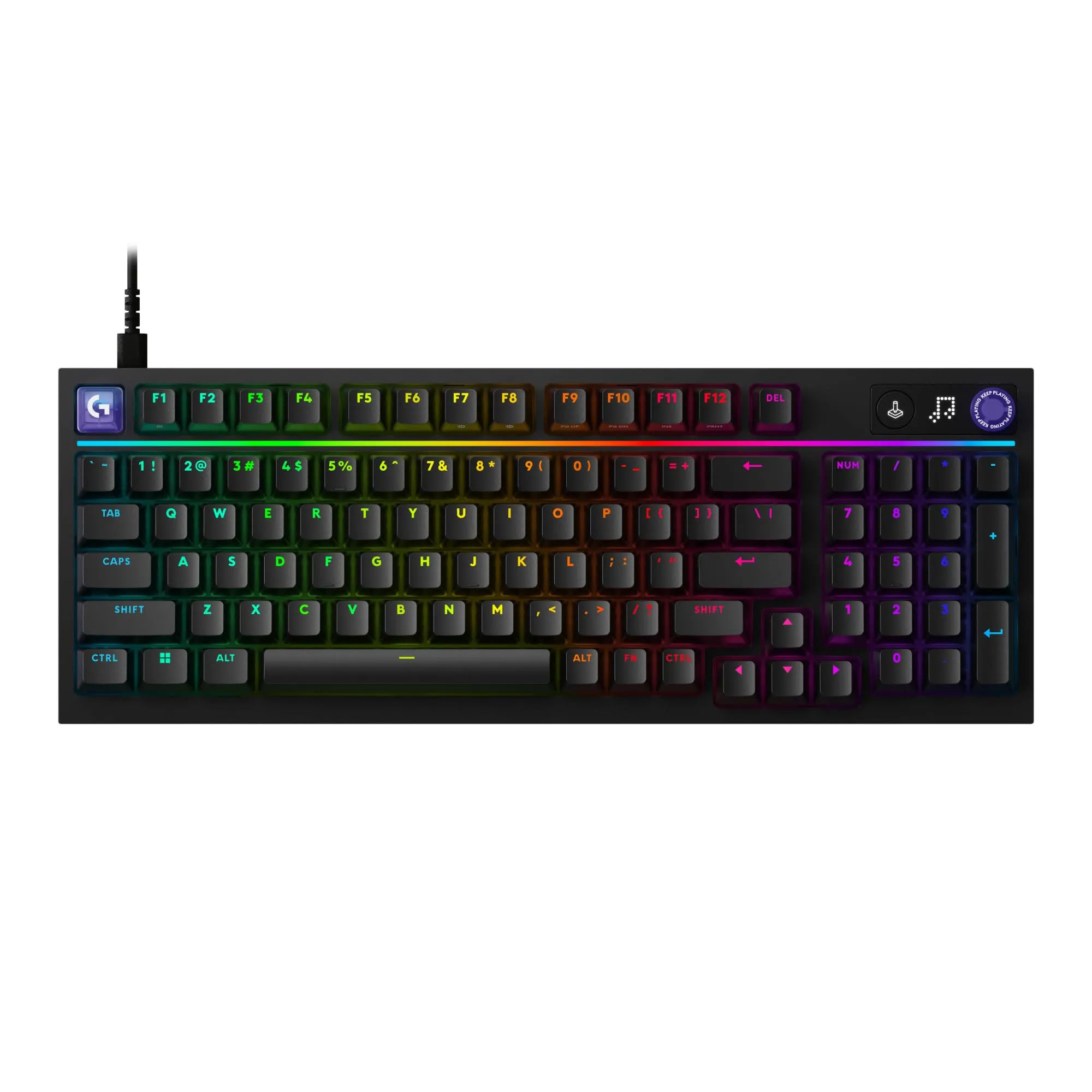 Logitech 920-014213 — G316 X 98 Keyboard - Black Linear