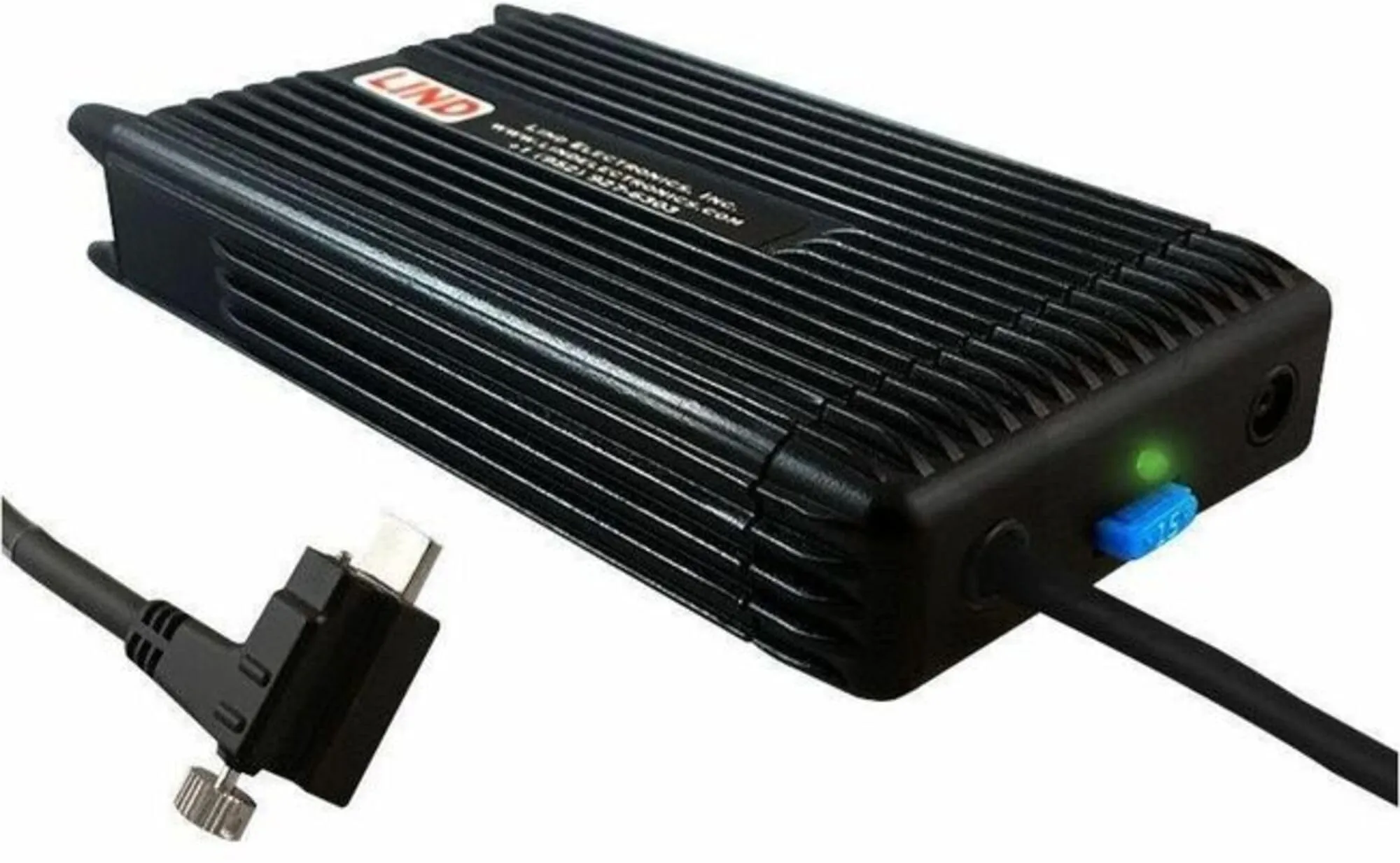 Lind USBC100-5487 — 100W USBC DC POWER ADAPTER, 12-32VIN, CIG PLUG, 90 R/A USBC