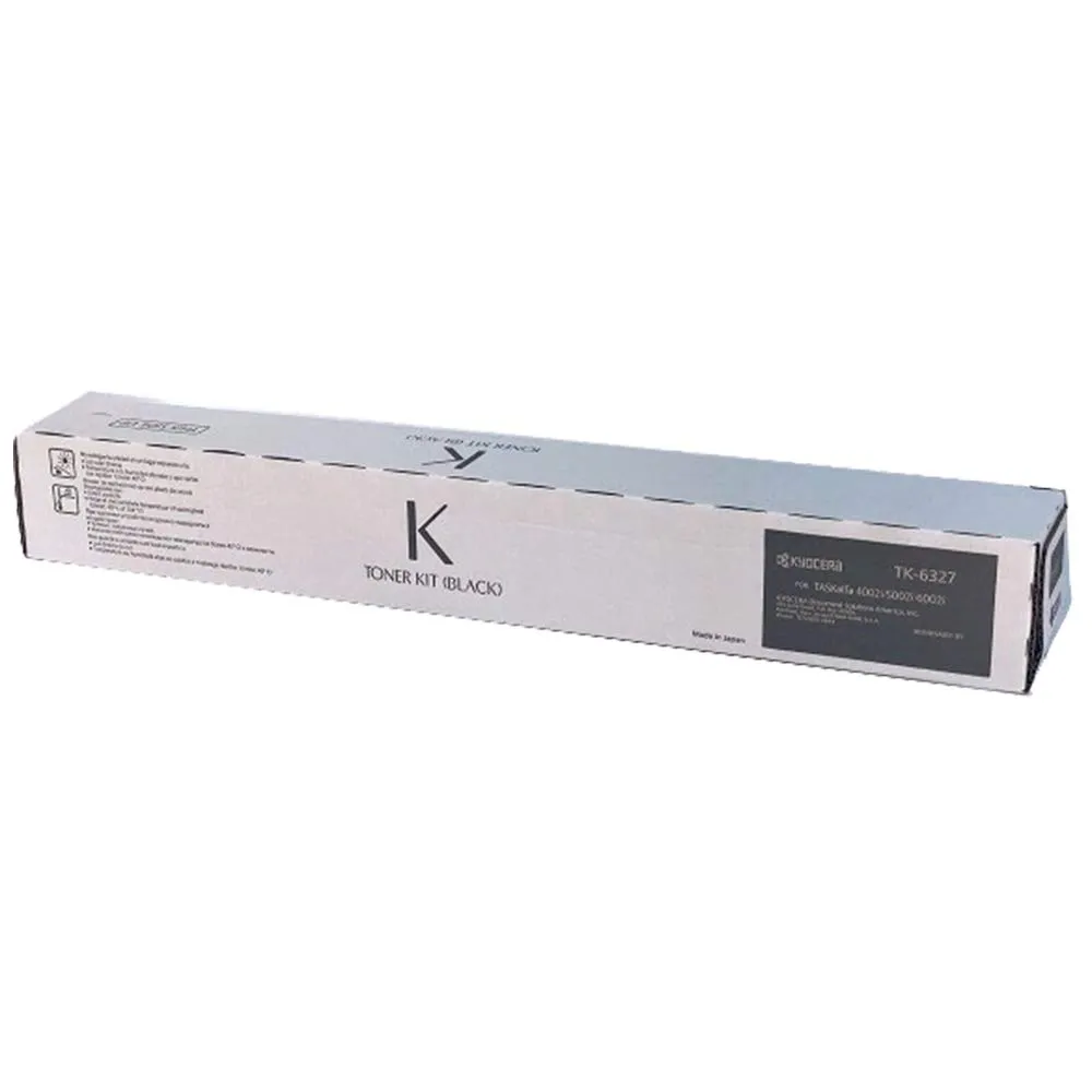 KYOCERA 1T02NK0US0 — KYOCERA TK-6327 BLACK TONER CARTRIDGE FOR USE IN CS4002I CS5002I CS6002I ESTIMAT