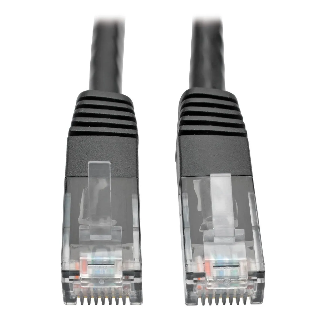 EATON TRIPP LITE SERIES CONNECTIVIT N200-007-BK — 7FT CAT6 PATCH CABLE M/M BLACK