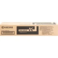 KYOCERA KYO1T02R50US0 — Kyocera TK-5207K Laser Toner Cartridge - Black - 1 Each - 18000 Pages