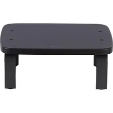 KENSINGTON KMW 52785 — Kensington SmartFit Monitor Stand - Black - Up to 21" Screen Support - 40 lb Load Capacity - 10" Height x 11.80" Width x 9.40" Depth - Desktop - Black - Ergonomic - 1 Each