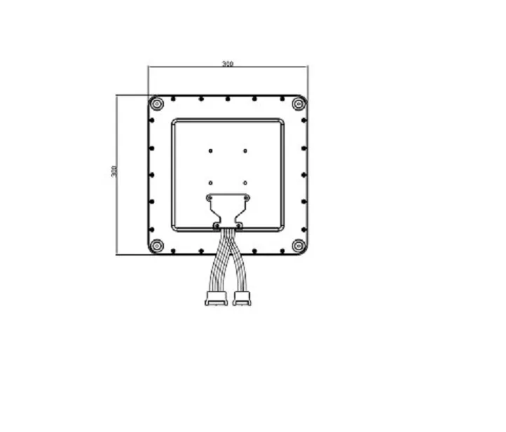 AccelTex ATS-OP-2456-7-10MPC-36 — Acceltex Solutions Patch Antenna ATS-OP-2456-7-10MPC-36