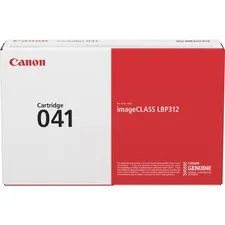 CANON CNM CRTDG041 — Canon 041 Standard Yield Laser Toner Cartridge - Black - 1 Each - 10000 Pages