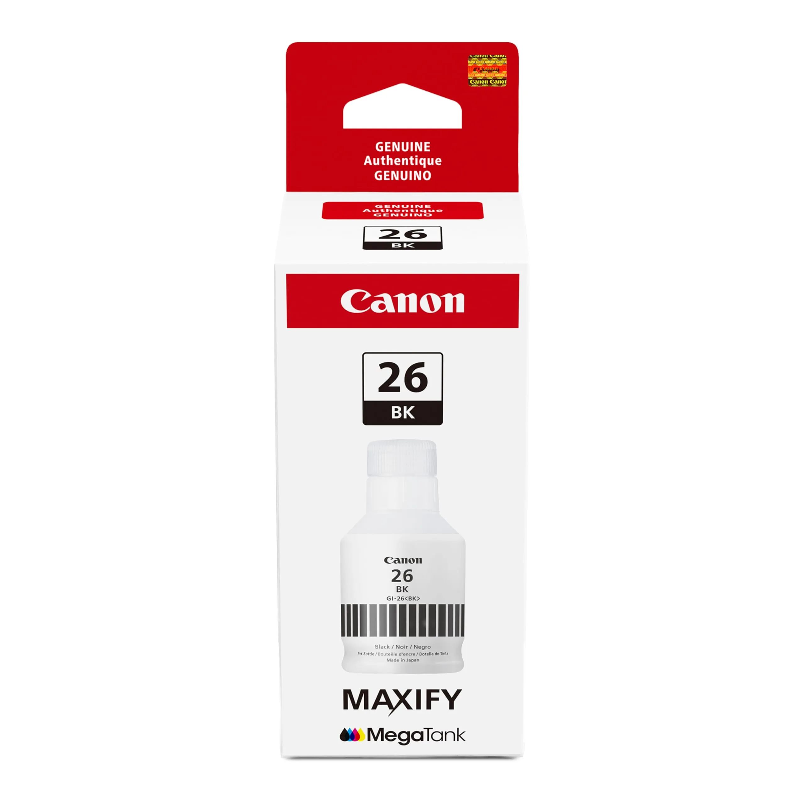 CANON INKJET 4409C001 — GI-26 PIGMENT BLACK INK BOTTLE
