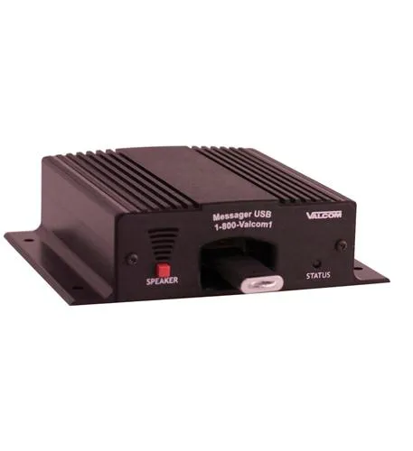 VALCOM V-9988 — MOH MESSAGER USB MESSAGE-ON-HOLD SYSTEM