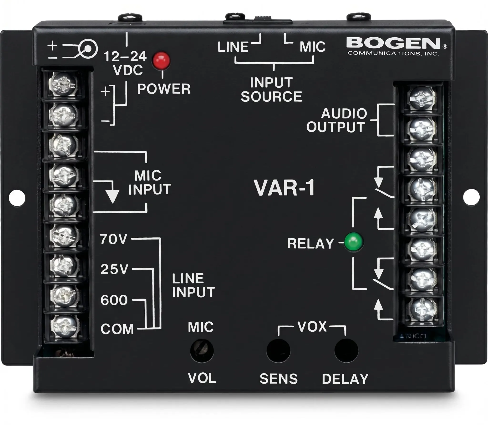 Bogen VAR1 — Voice Activated Relay