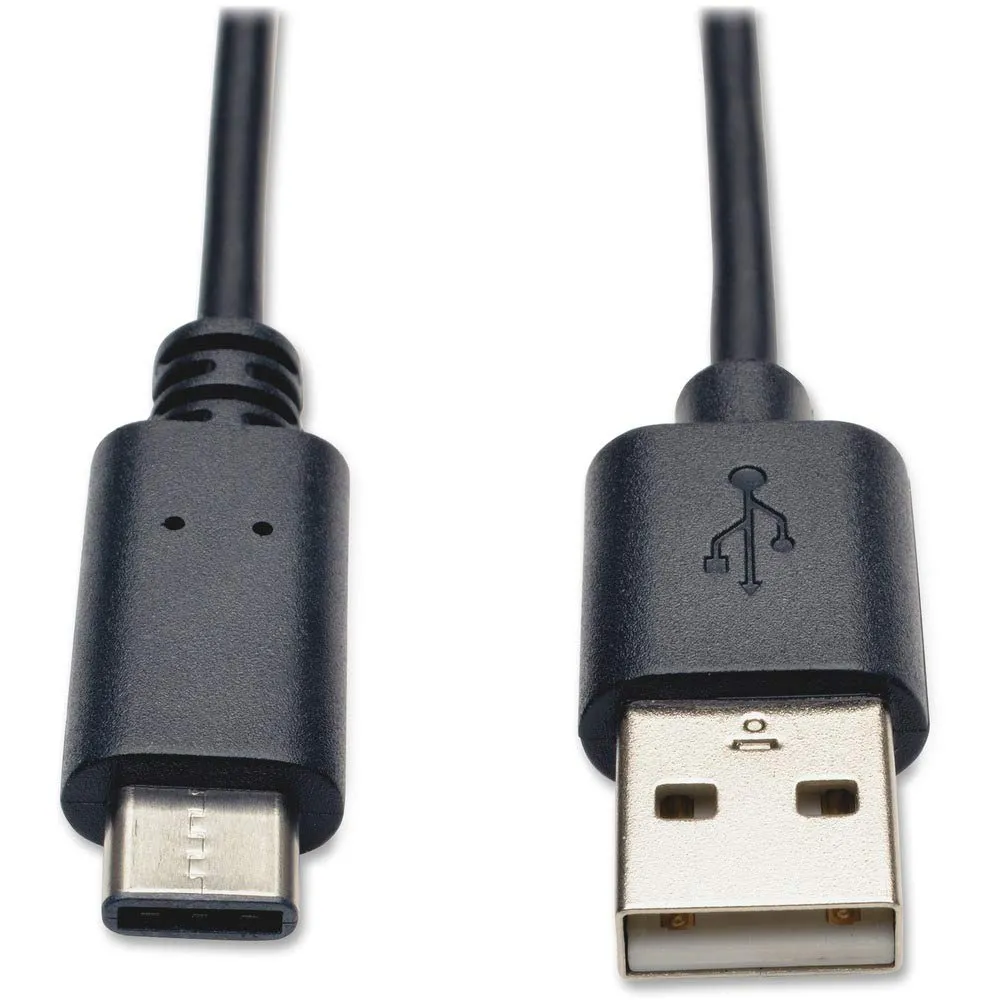 Eaton Tripplite U038-003 — Tripp Lite 3ft USB 2.0 Hi-Speed Cable A Male to USB C USB-C Male 3ft.