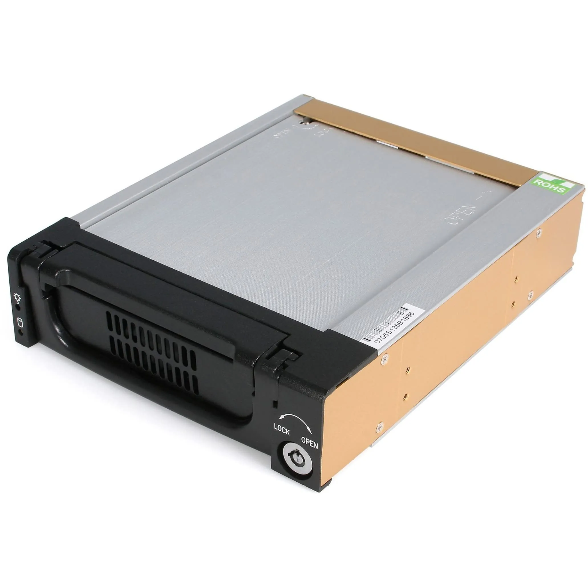 STARTECH DRW150SATBK — TURNS ANY 3.5IN SATA HARD DRIVE INTO A RUGGED, HOT-SWAP STORAGE SOLUTION FOR A 5