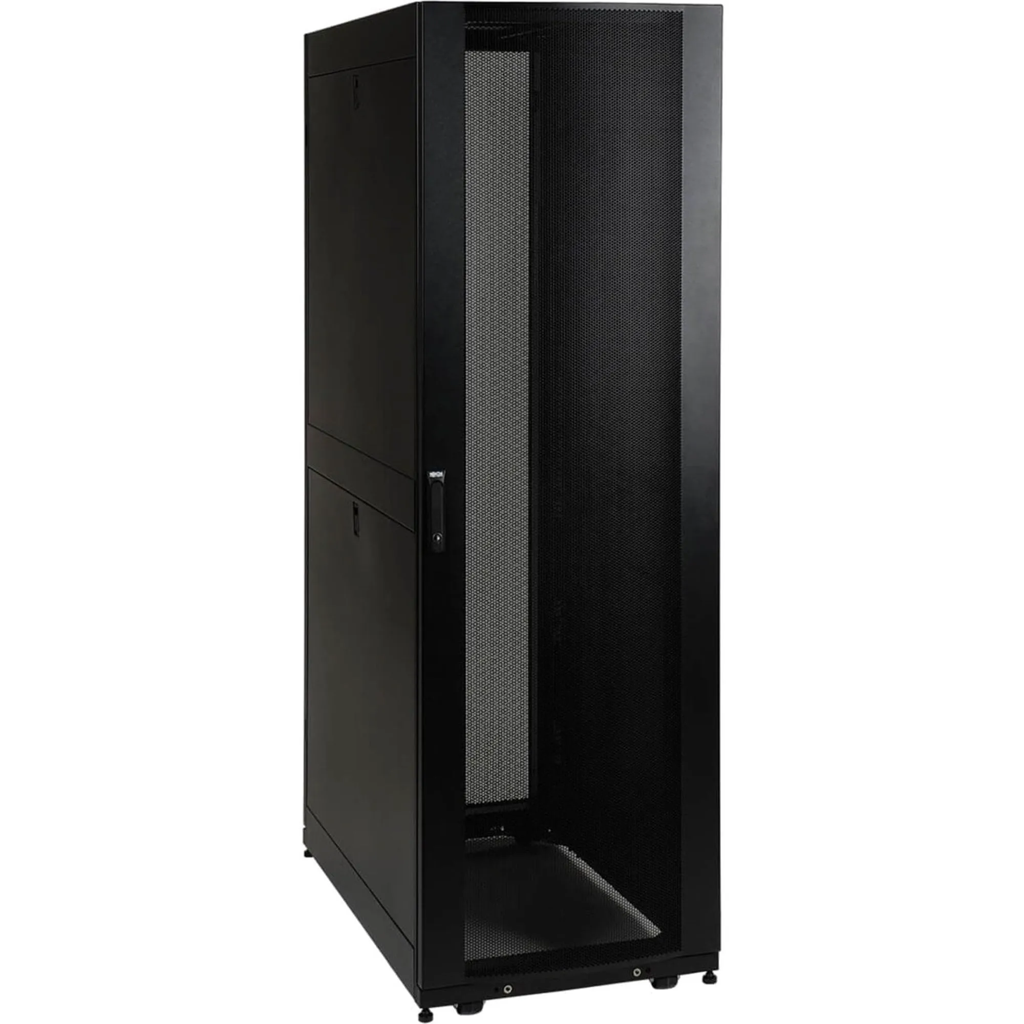 Eaton Tripplite SR42UBSP1 — EATON, 42U SMARTRACK STANDARD-DEPTH RACK ENCLOSURE CABINET WITH DOORS, SIDE PANELS & SHOCK PALLET SHIPPING