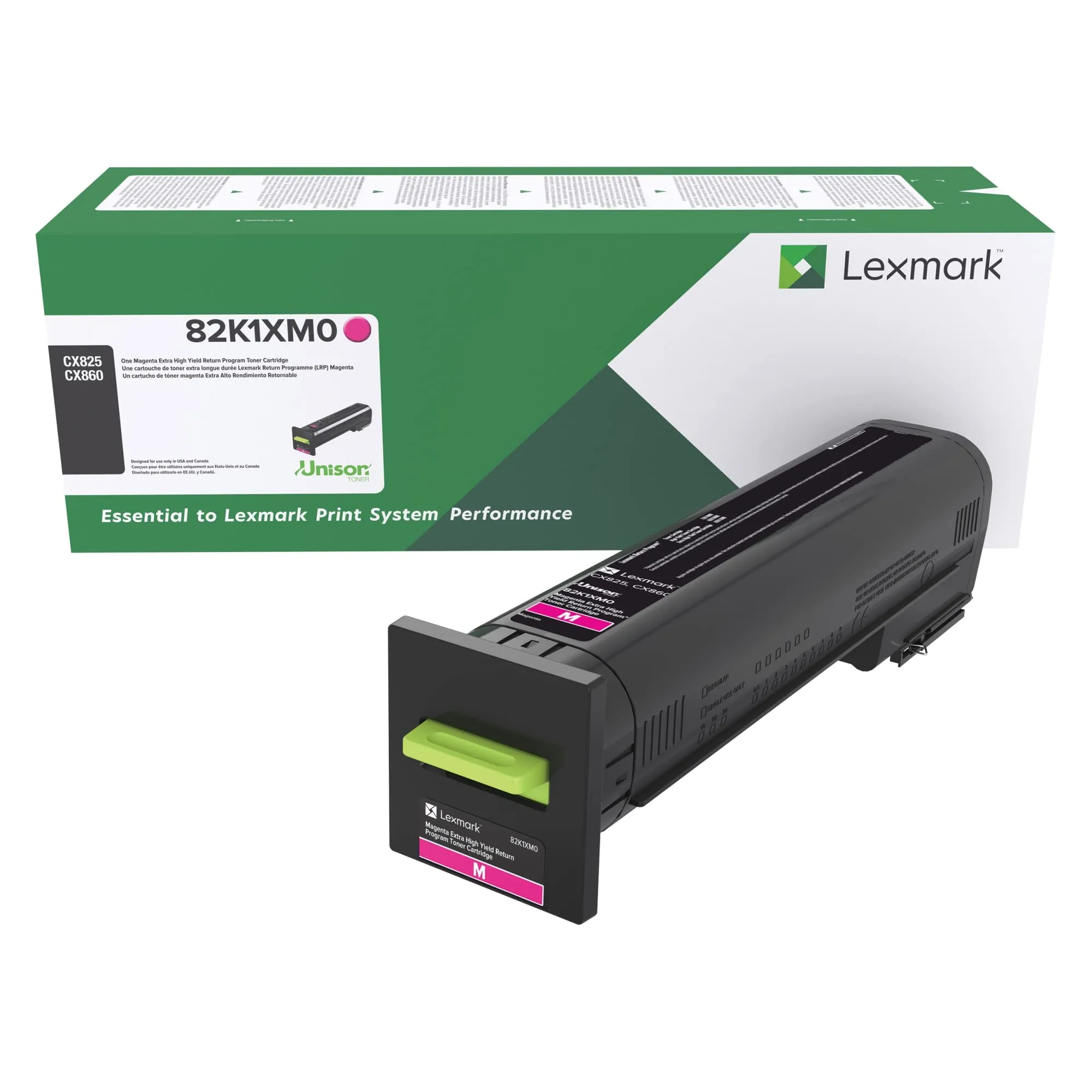 Lexmark 82K1XM0 — LEXMARK 82K1XM0 MAGENTA RETURN PROGRAM TONER CARTRIDGE