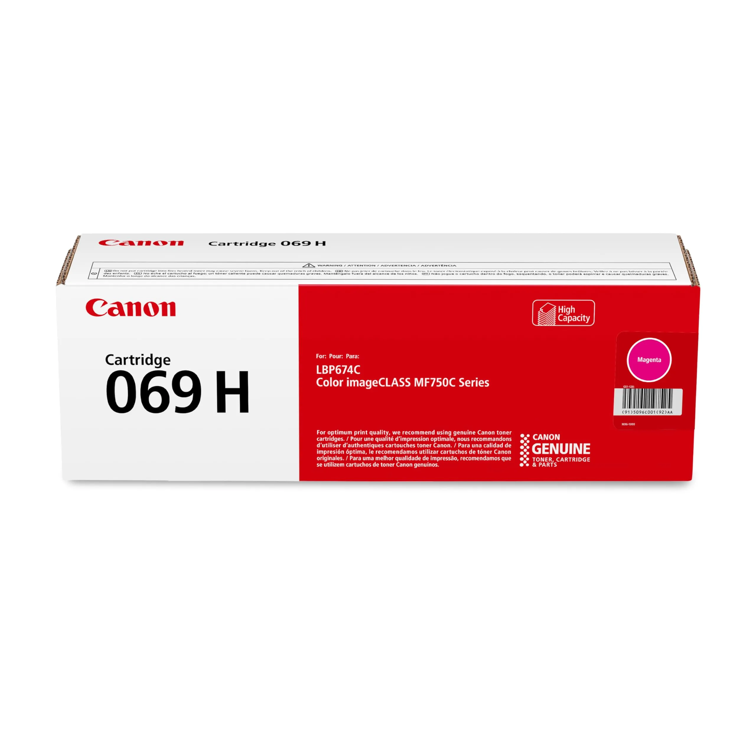 CANON 5096C001 — CARTRIDGE 069 H MAGENTA