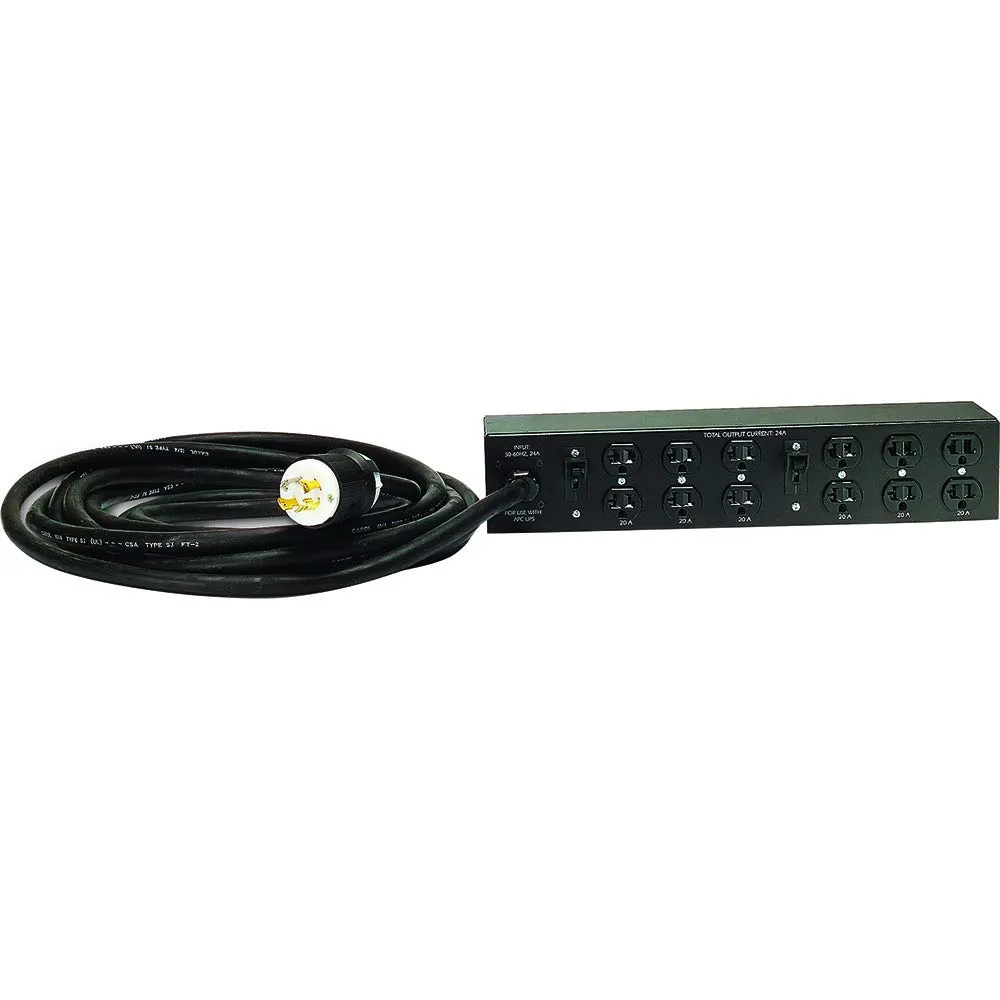 APC - Schneider Electric AP7582 — AP7582 - POWER DISTRIBUTION UNIT - 2U - MAIN INPUT VOLTAGE:200 V/208 V - 12 NEMA