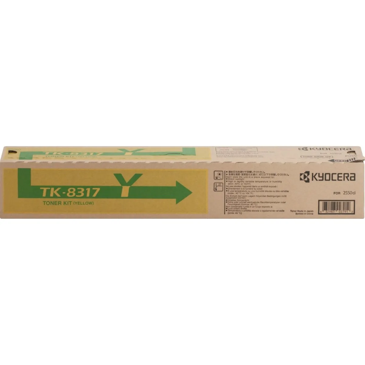 KYOCERA TK8317Y — KYOCERA TK8317Y YELLOW TONER CARTRIDGE ALSO CALLED TK8319Y
