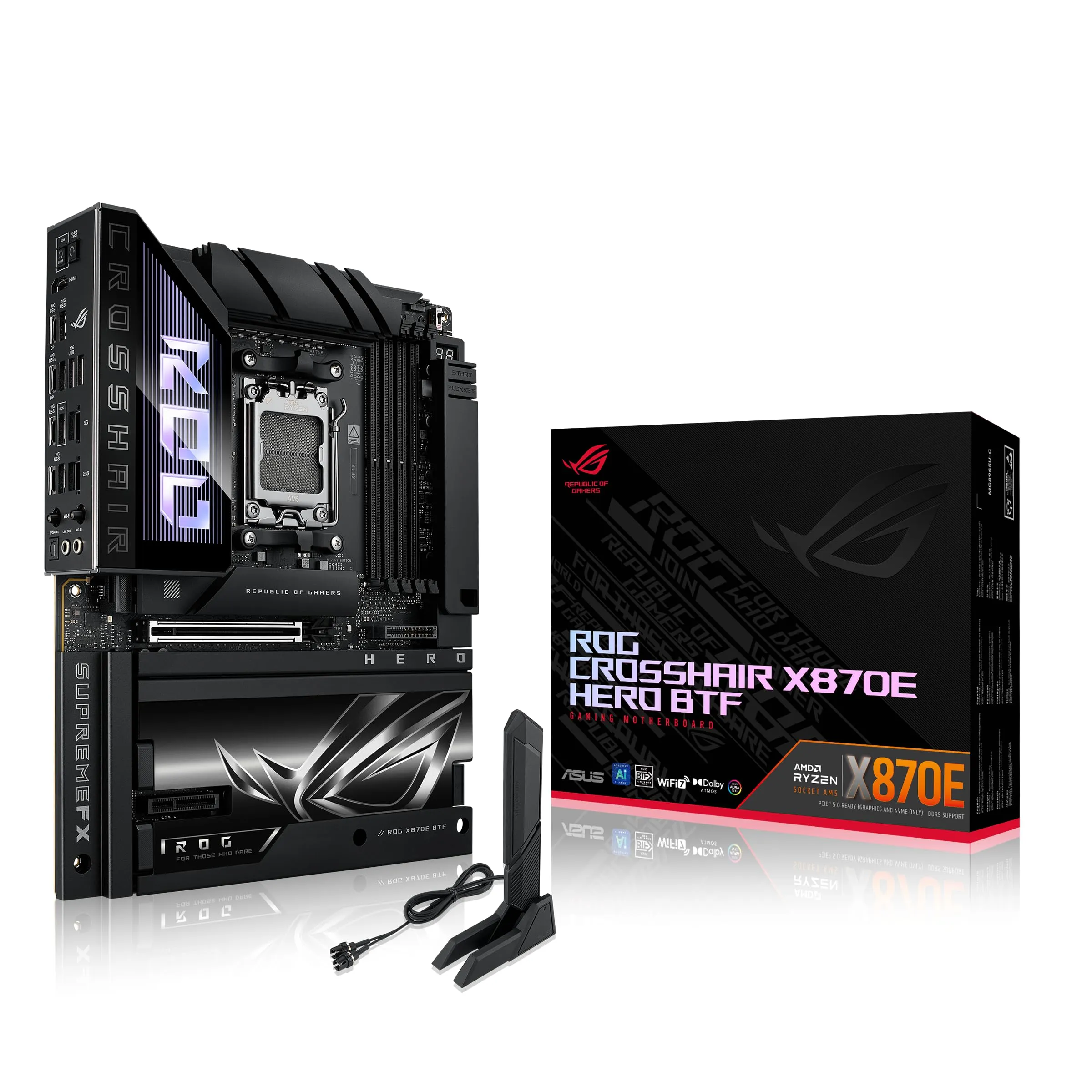 ASUS CROSSHAIR X870E HERO BTF — ROG CROSSHAIR X870E HERO BTF