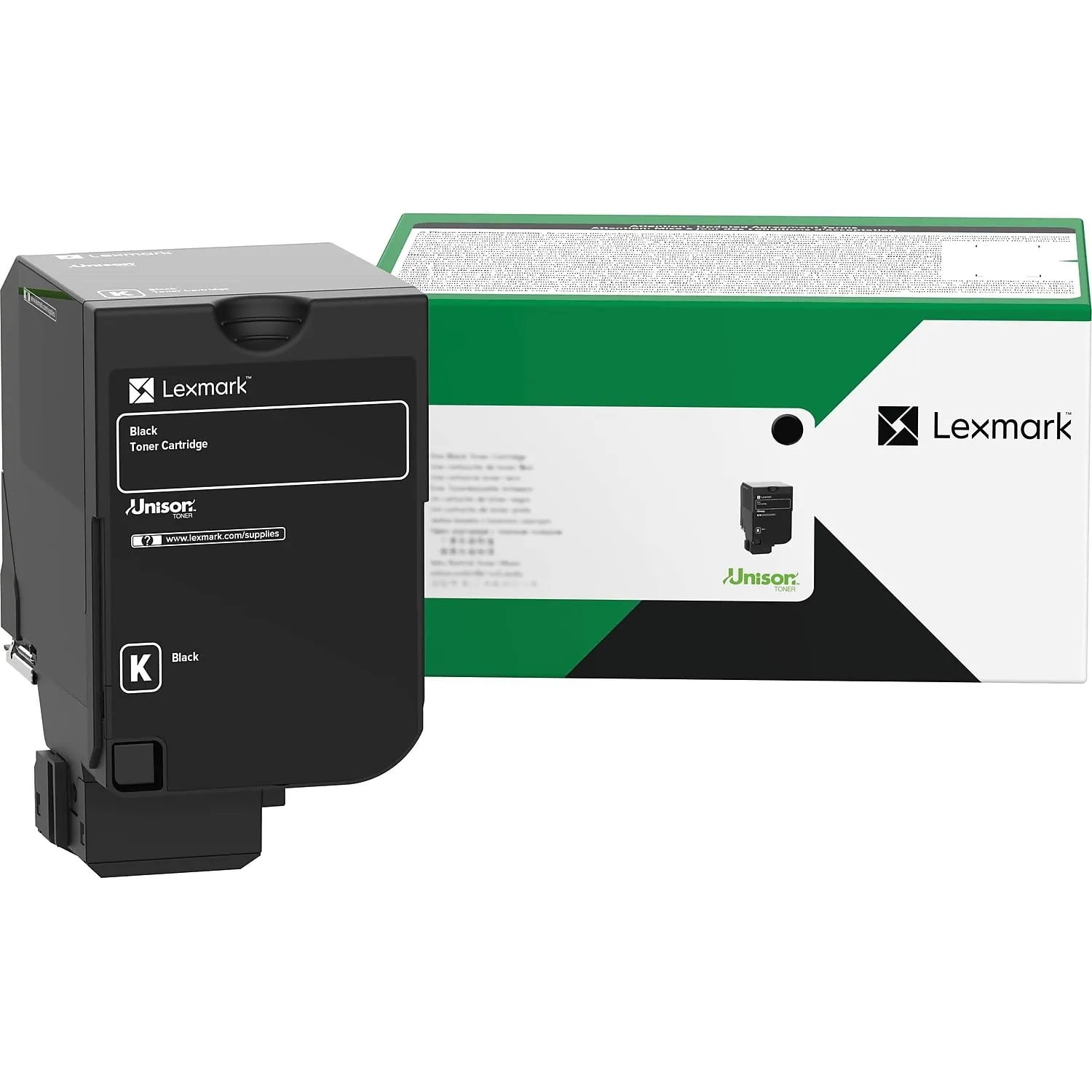 Lexmark 71C1HK0 — Lexmark Black High Yield Return Program Toner Cartridge (22000 Yield)