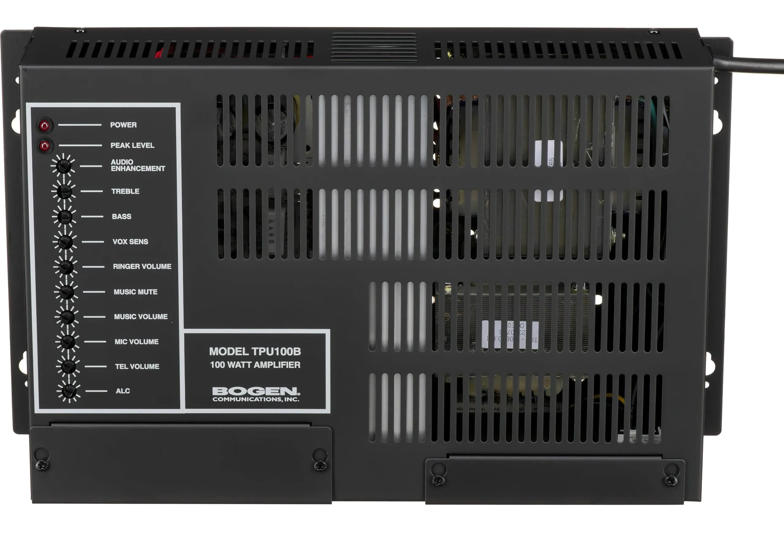 Bogen TPU100B — Telephone Paging Amplifier 100 Watt