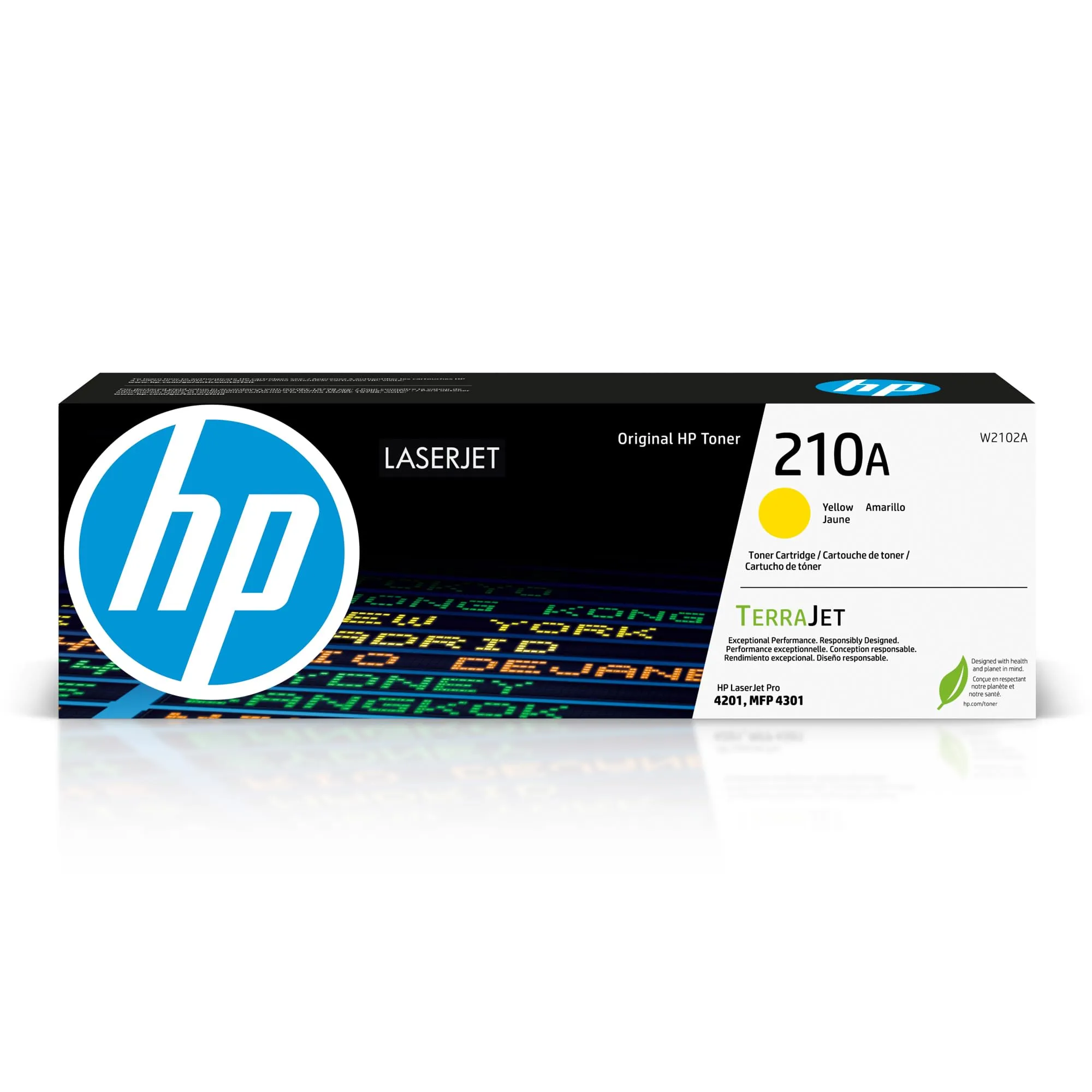 HP W2102A — HP 210A Yellow Toner Cartridge