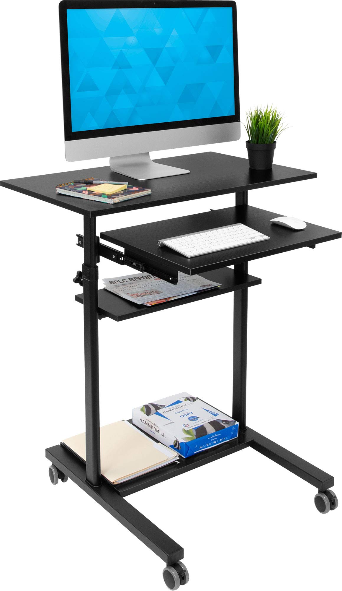 MountIt MI-7998B — MOUNT-IT, MOBILE STANDING DESK