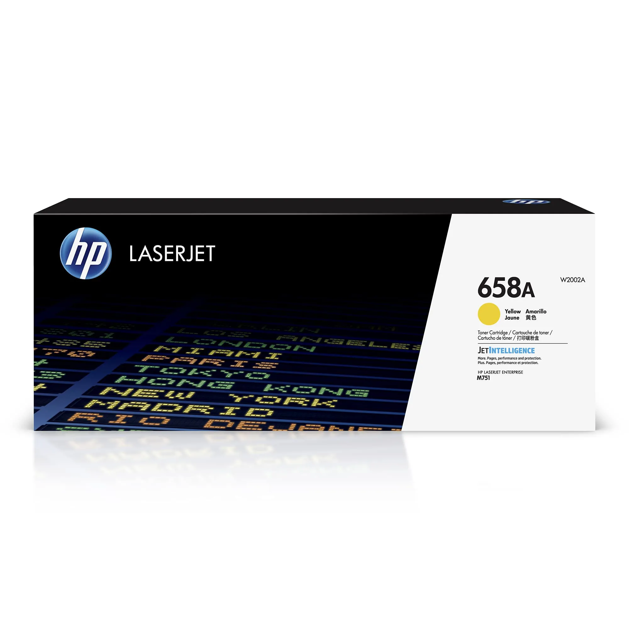 HP W2002A — HP 658A (W2002A) Original Standard Yield Laser Toner Cartridge - Yellow