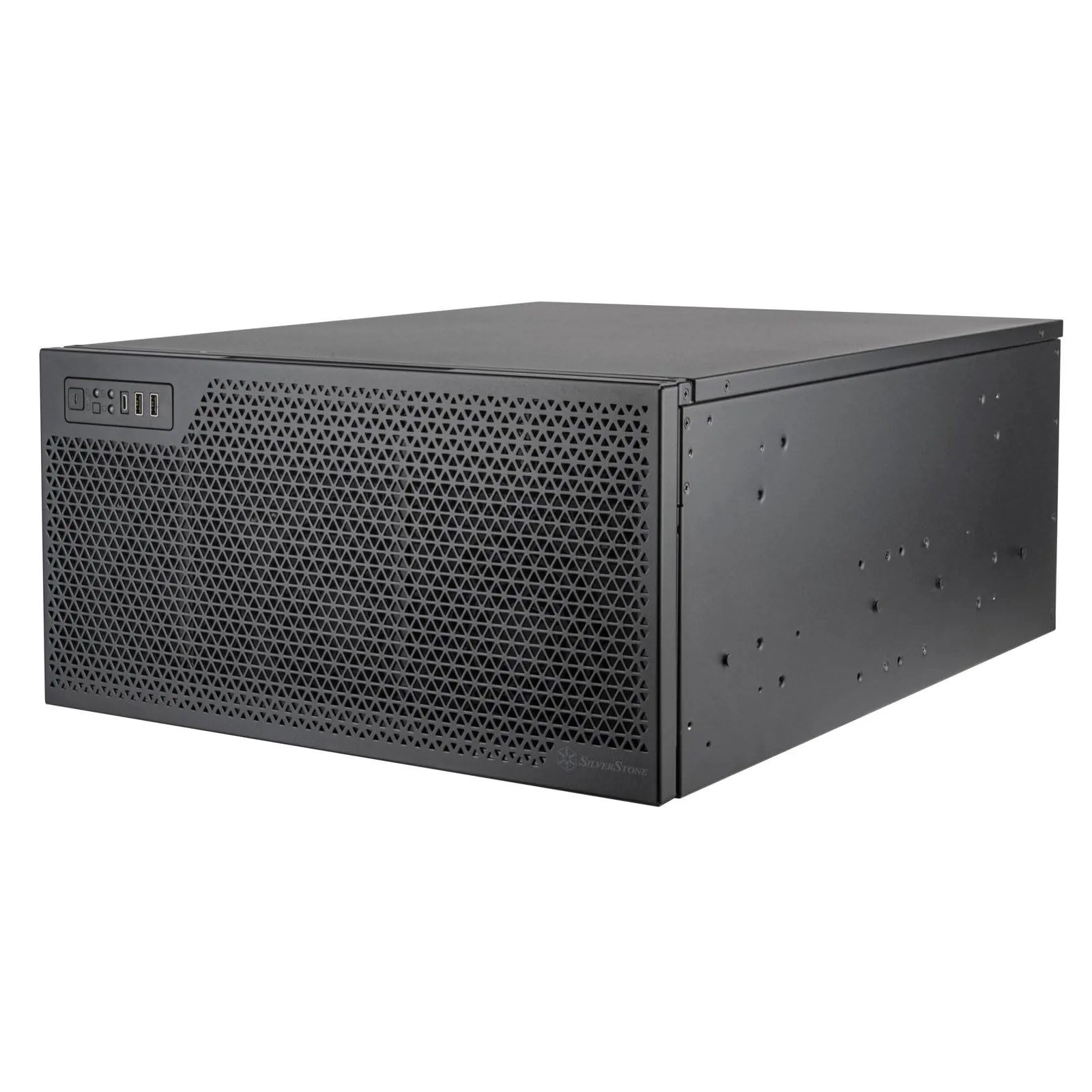 SilverStone RM52 — SilverStone 5U Rackmount Server Chassis with Dual 360mm Liquid Cooling Compatibility | SKU CA-RM52