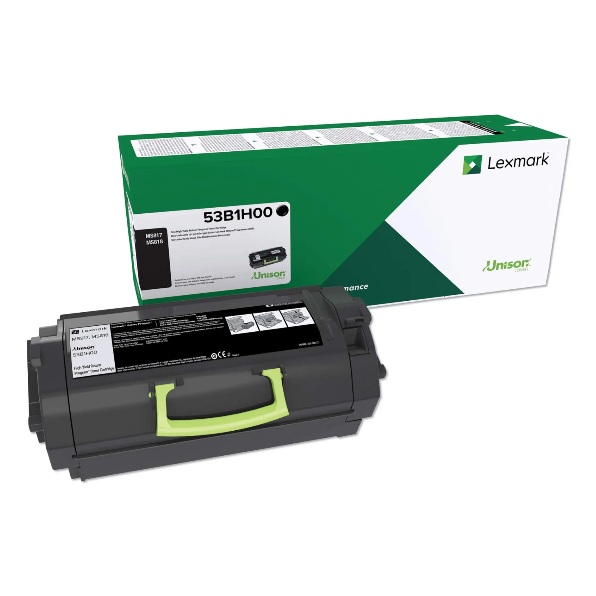 Lexmark 53B1H00 — LEXMARK MS817N