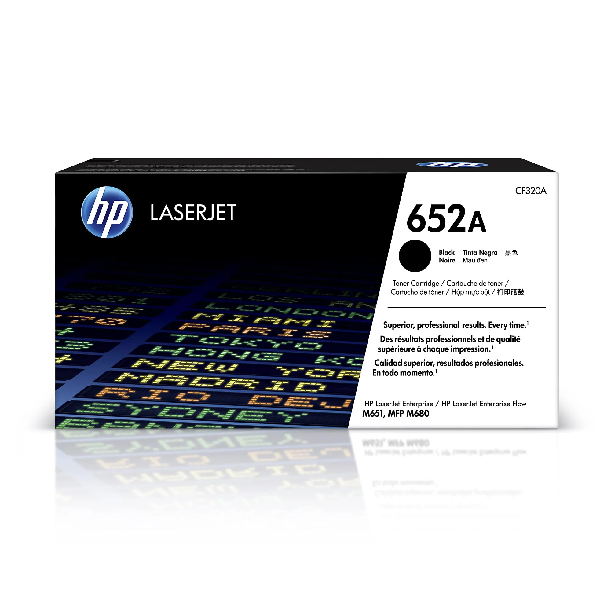 HP CF320A — " HP 652A (CF320A) Black Original LaserJet Toner Cartridge (11,500 Yield) "