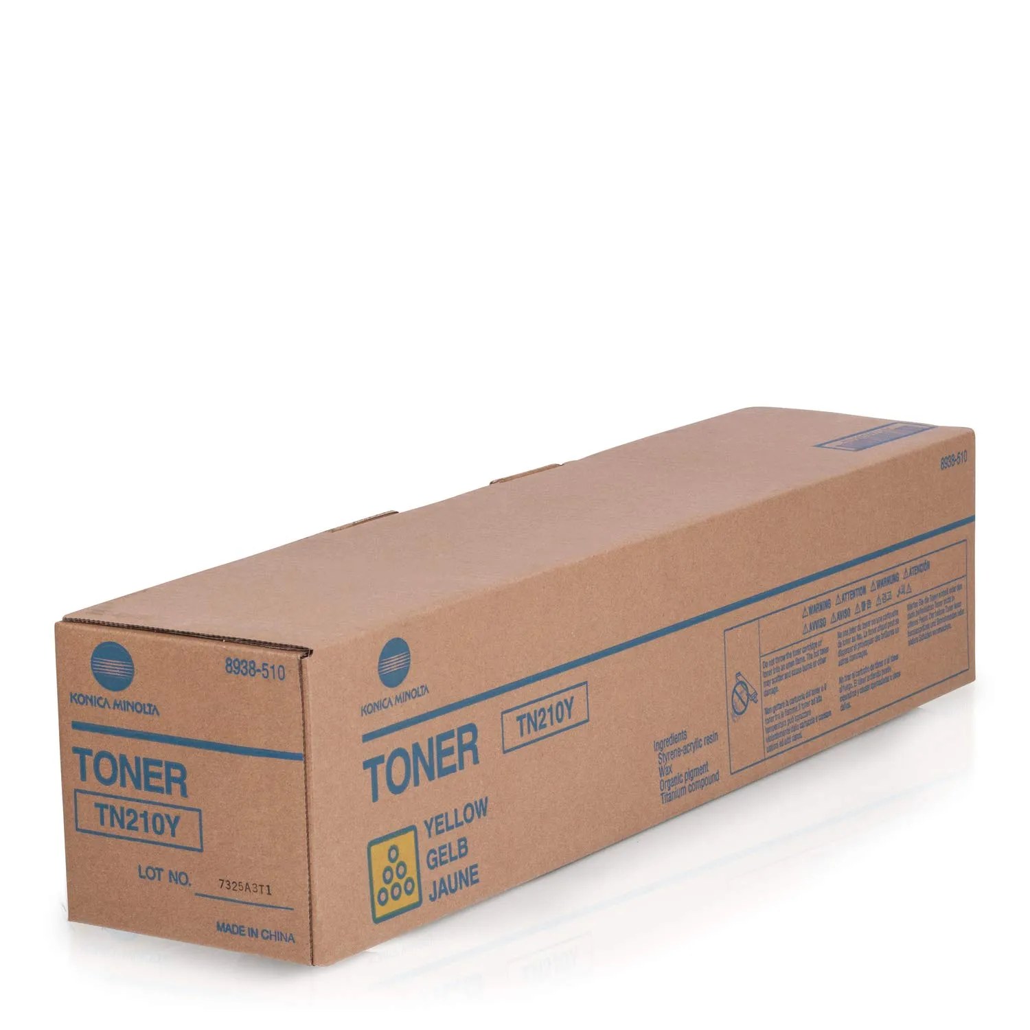 KONICA MINOLTA TN210Y — KONICA MINOLTA TN210Y YELLOW TONER