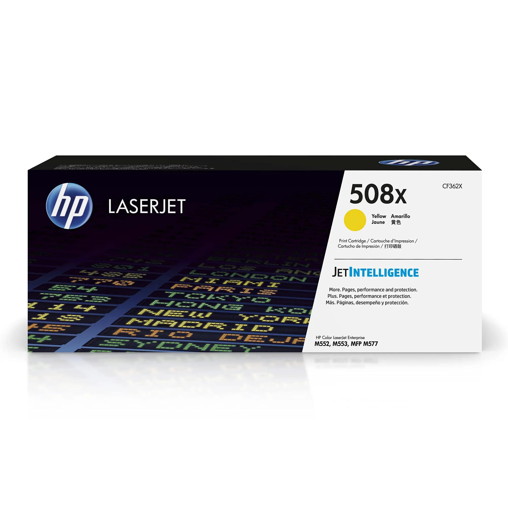 HP CF362X — HP 508X Yellow Toner Cartridge