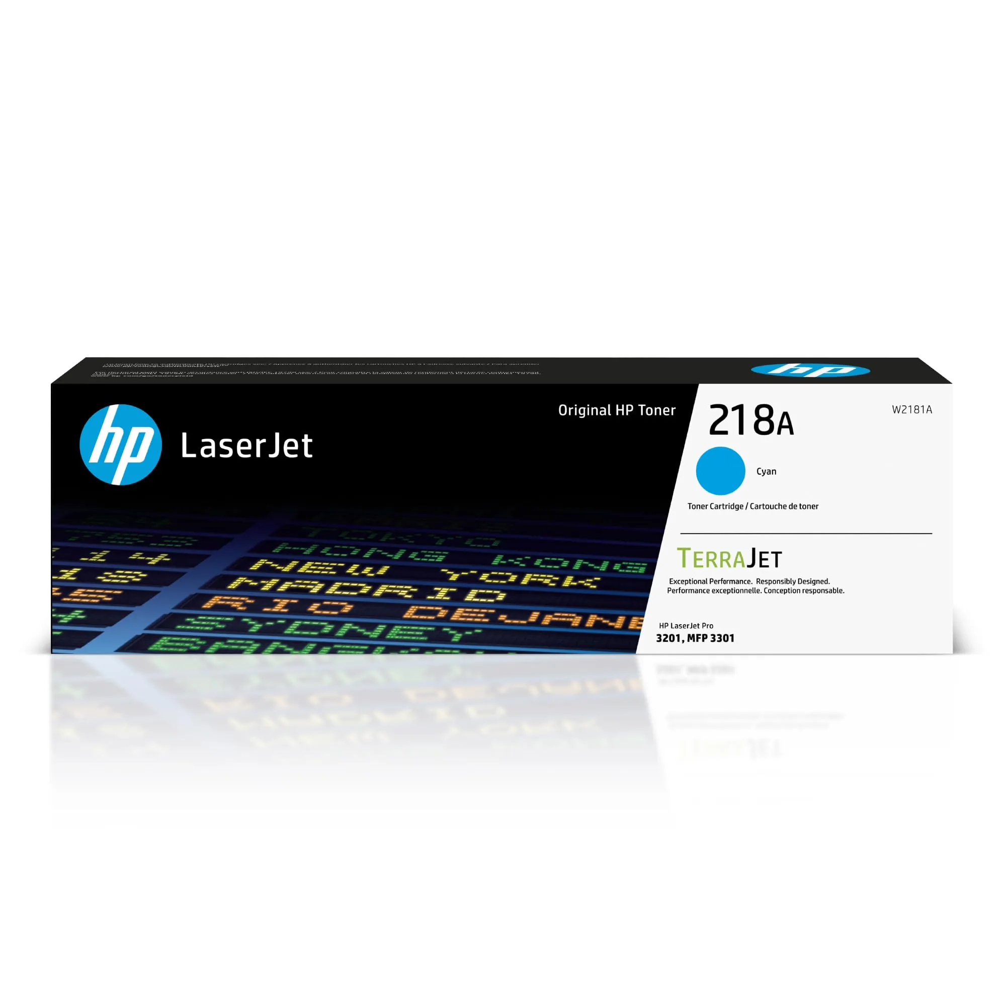 HP W2181A — HP 218A Original Laser Toner Cartridge - Cyan - 1 Each