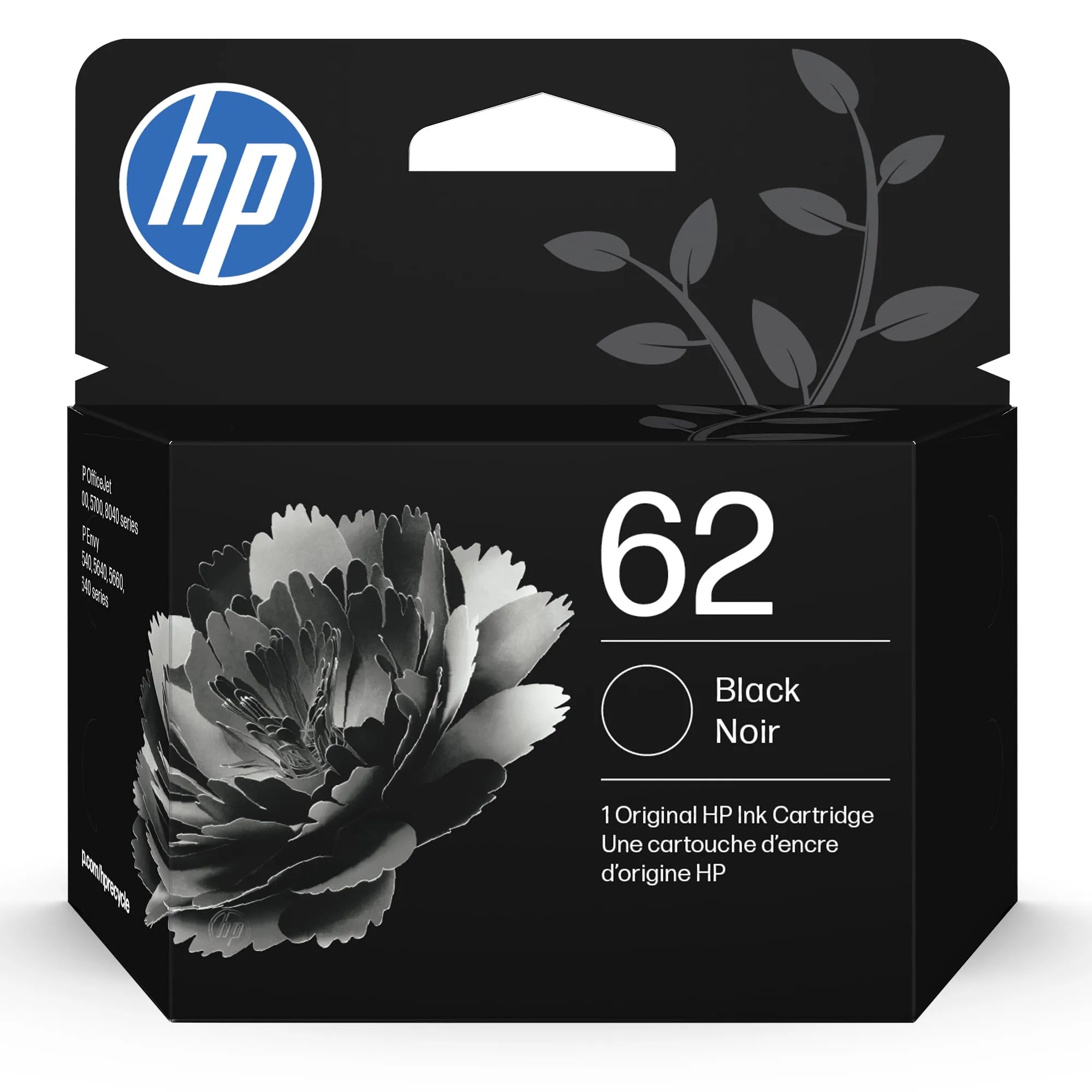 HP C2P04AN — HP 62 Black