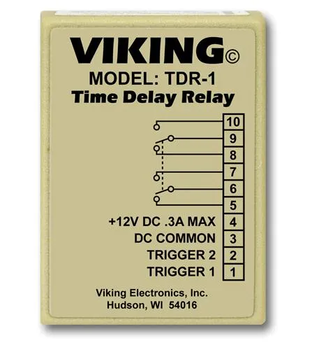 Viking Electronics TDR-1 — Viking Time Delay Relay