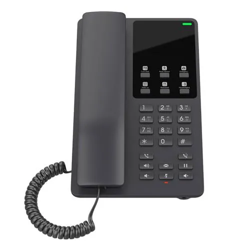 GRAND STREAM GHP621 — DESKTOP HOTEL PHONE - BLACK