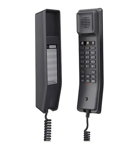GRAND STREAM GHP611 — COMPACT HOTEL PHONE - BLACK