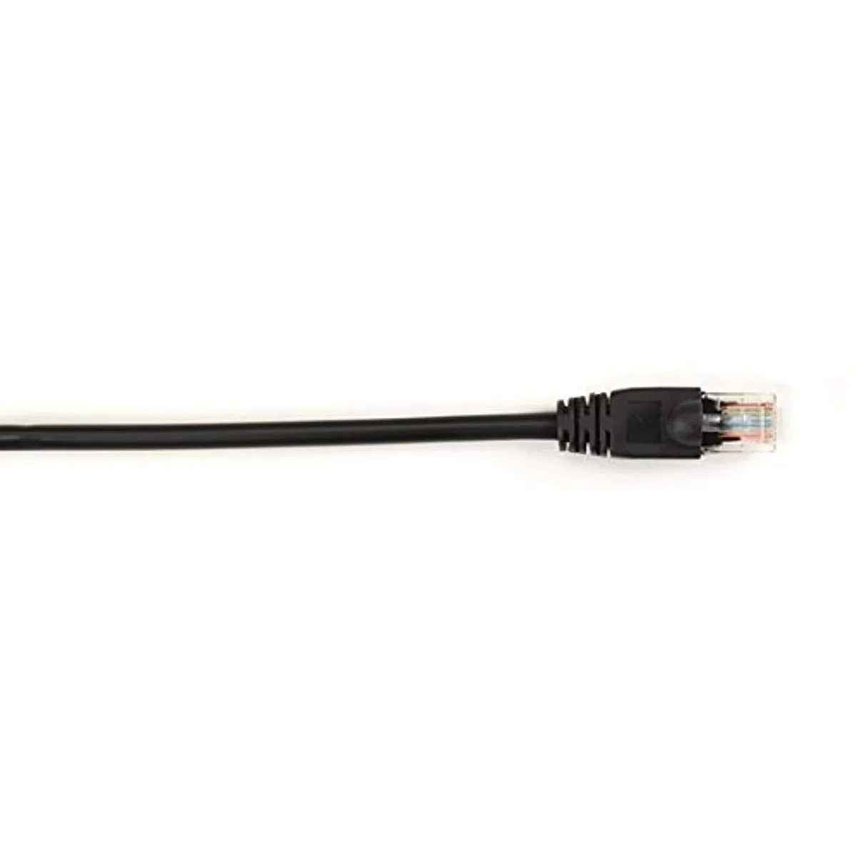 BLACK BOX CORPORATION CAT6PC-007-BK — CAT6 SNAGLESS PATCH CABLE UTP PVC BK 7'