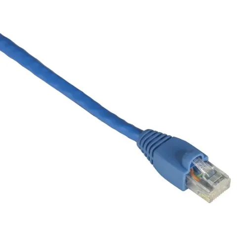 BLACK BOX CORPORATION EVNSL641-0005 — CAT6 SNAGLESS PATCH CABLE UTP PVC BL 5'