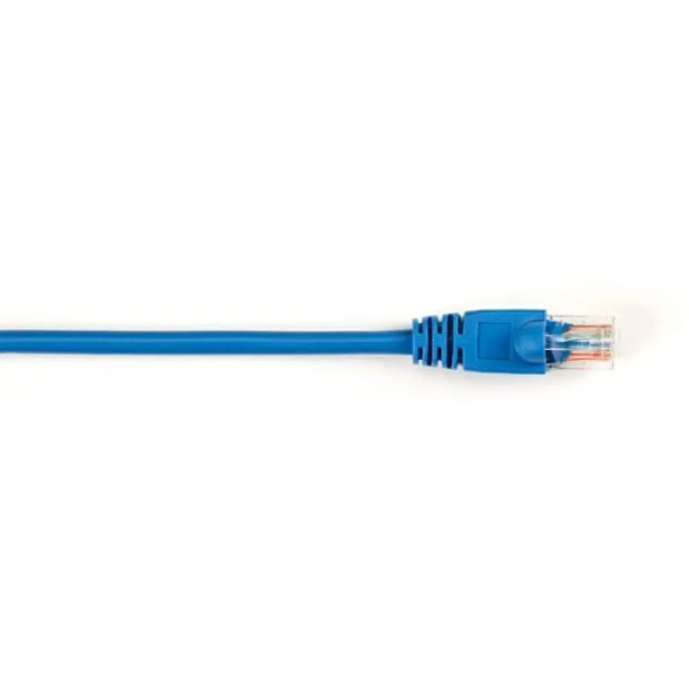 BLACK BOX CORPORATION CAT6PC-005-BL — CAT6 SNAGLESS PATCH CABLE UTP PVC BL 5'