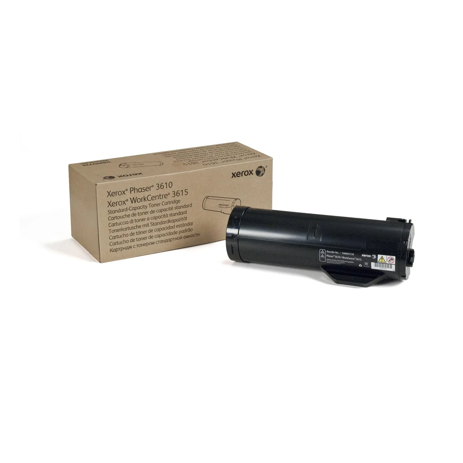 XEROX 106R02720 — BLACK STD CAP TONER CARTRIDGE,3610/3615