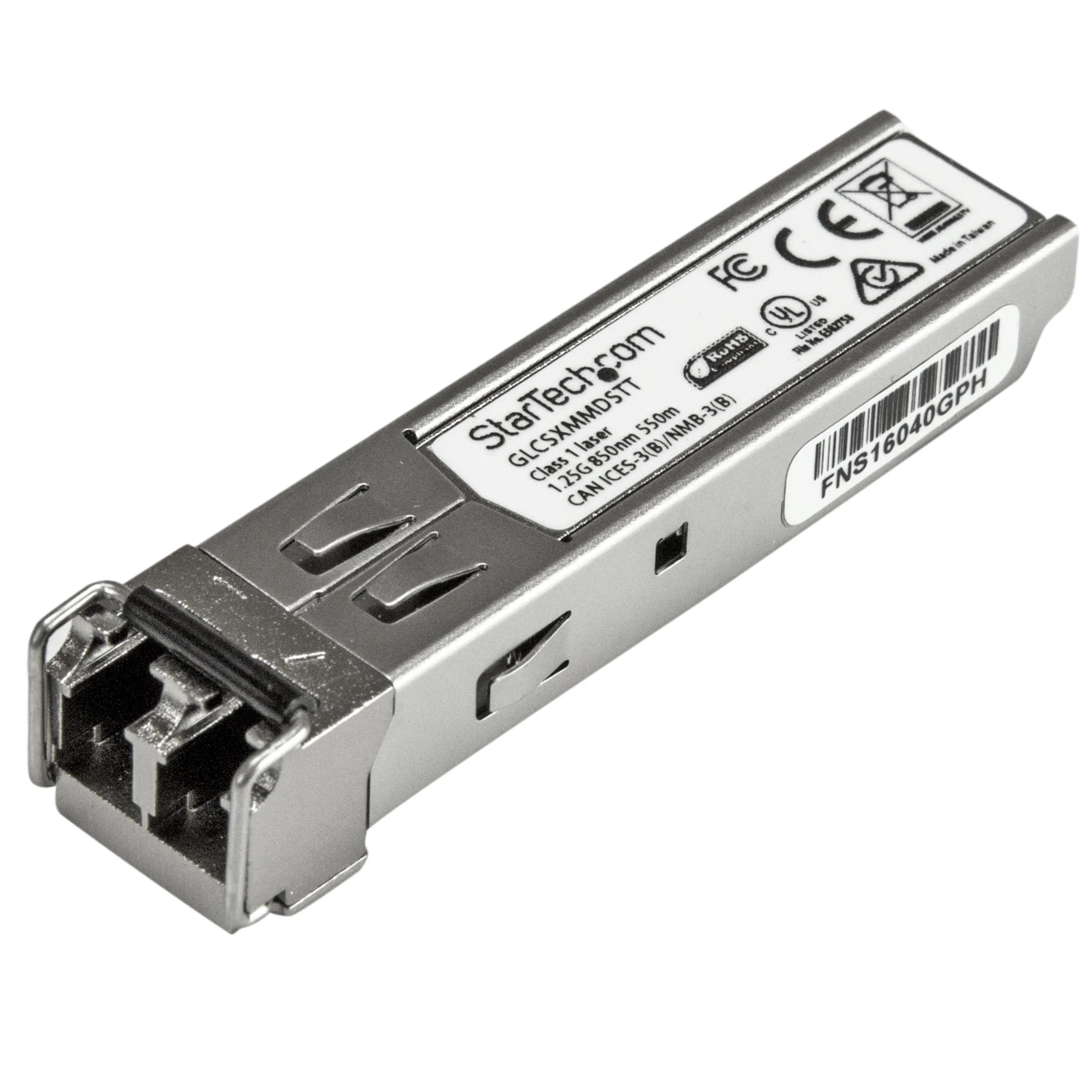 STARTECH GLCSXMMDSTT — CISCO GLC-SX-MMD COMPATIBLE SFP - 1000BASE-SX 1 GBPS - 1GBE MODULE - 1GE GIGABIT